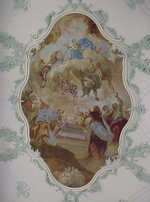 Deckenbild Mittelschiff