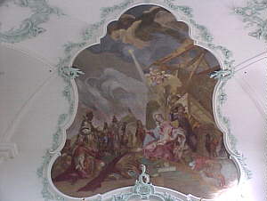 Deckenbild Mittelschiff vorne